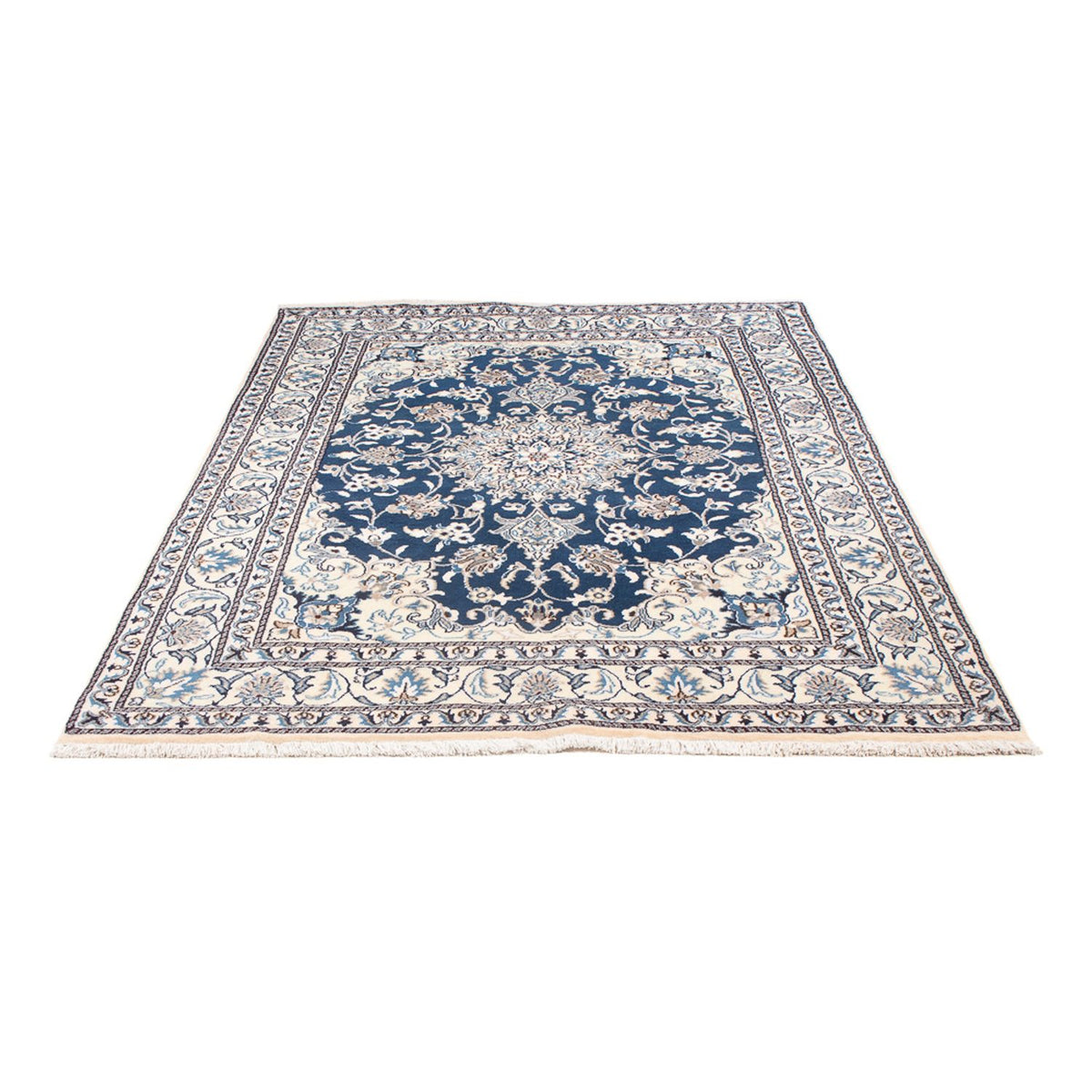 Perser Rug - Nain - Royal - 212 x 145 cm - blue