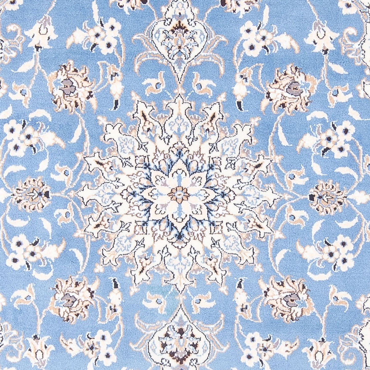 Perser Rug - Nain - Royal - 202 x 150 cm - light blue