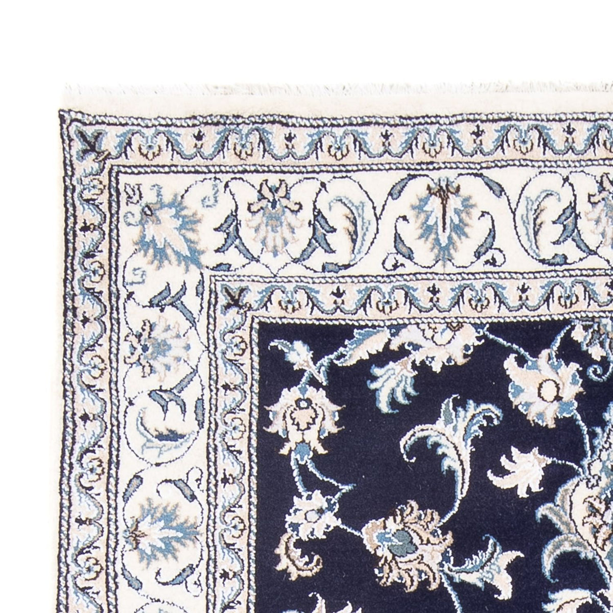 Perser Rug - Nain - Royal - 209 x 146 cm - dark blue