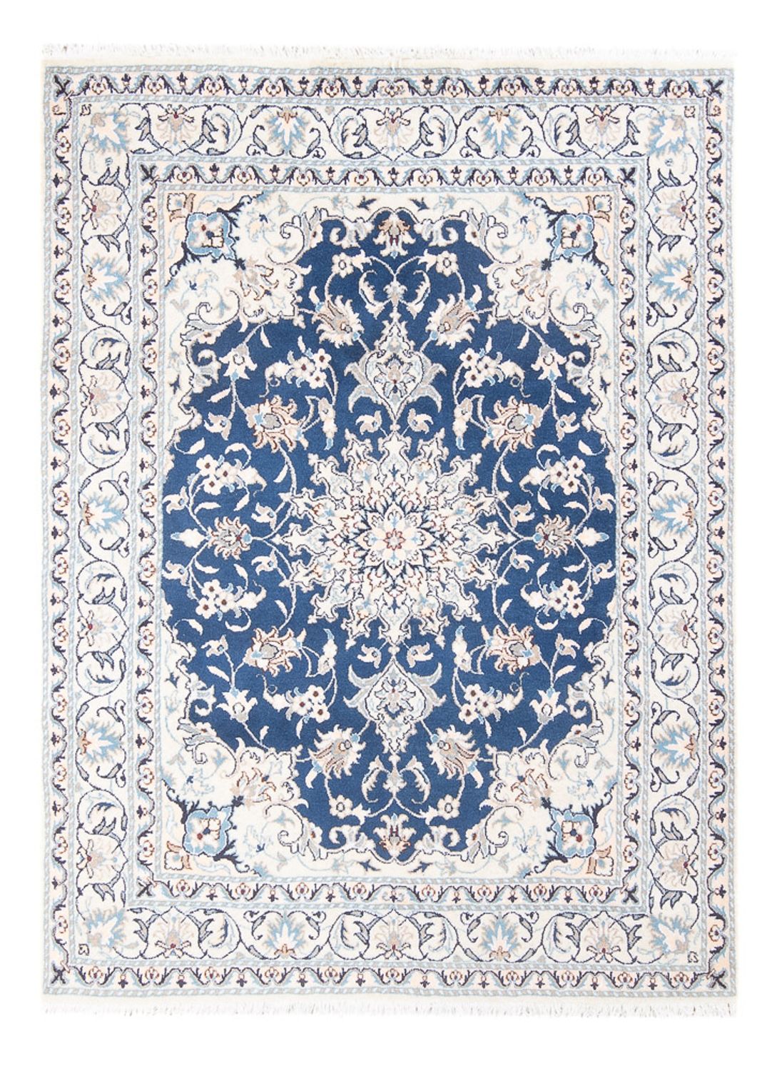 Perser Rug - Nain - Royal - 195 x 145 cm - blue