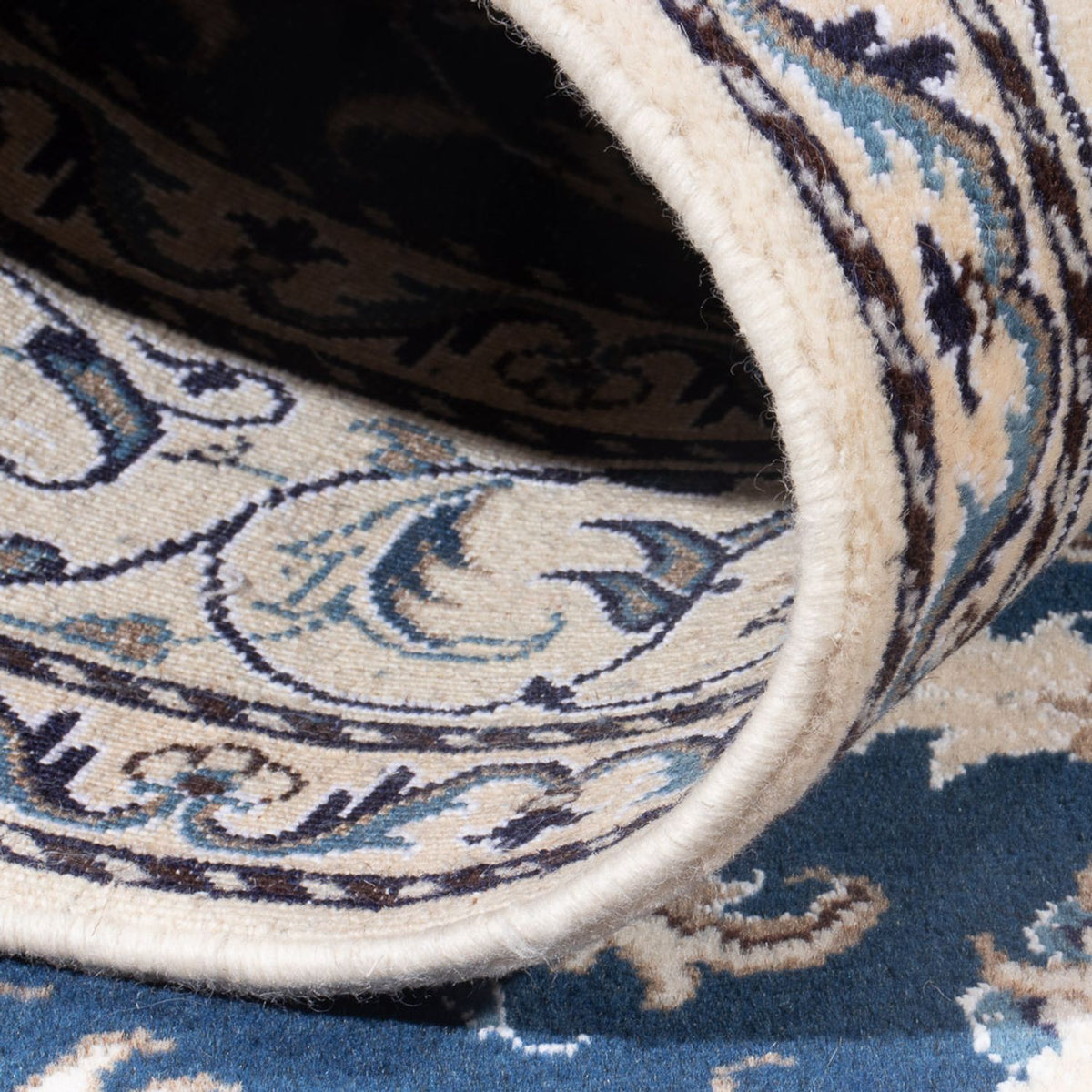 Perser Rug - Nain - Royal - 203 x 149 cm - blue