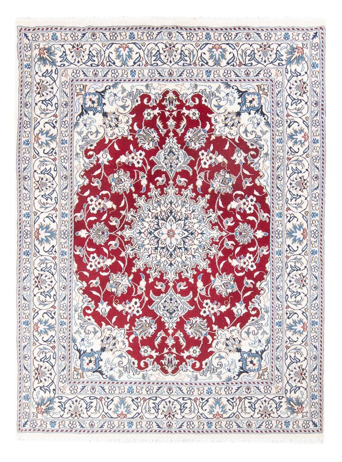 Perser Rug - Nain - Royal - 197 x 142 cm - red