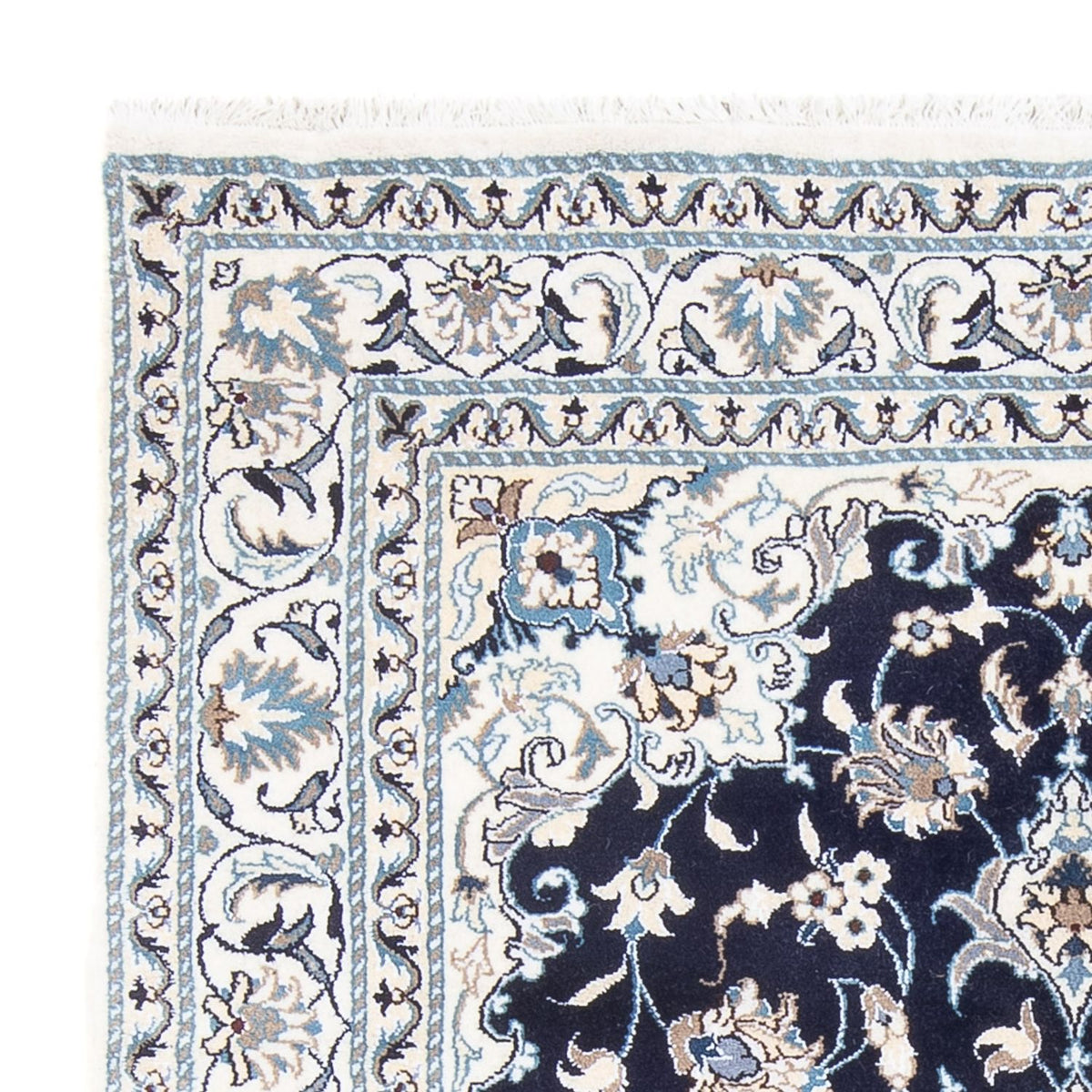 Perser Rug - Nain - Royal - 202 x 156 cm - dark blue