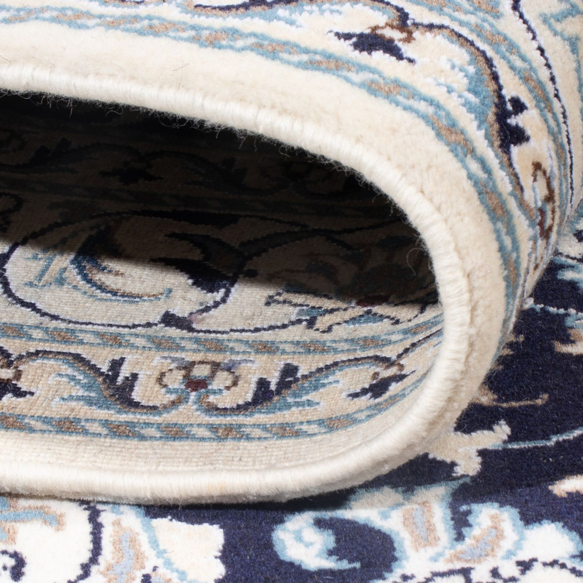 Perser Rug - Nain - Royal - 202 x 156 cm - dark blue