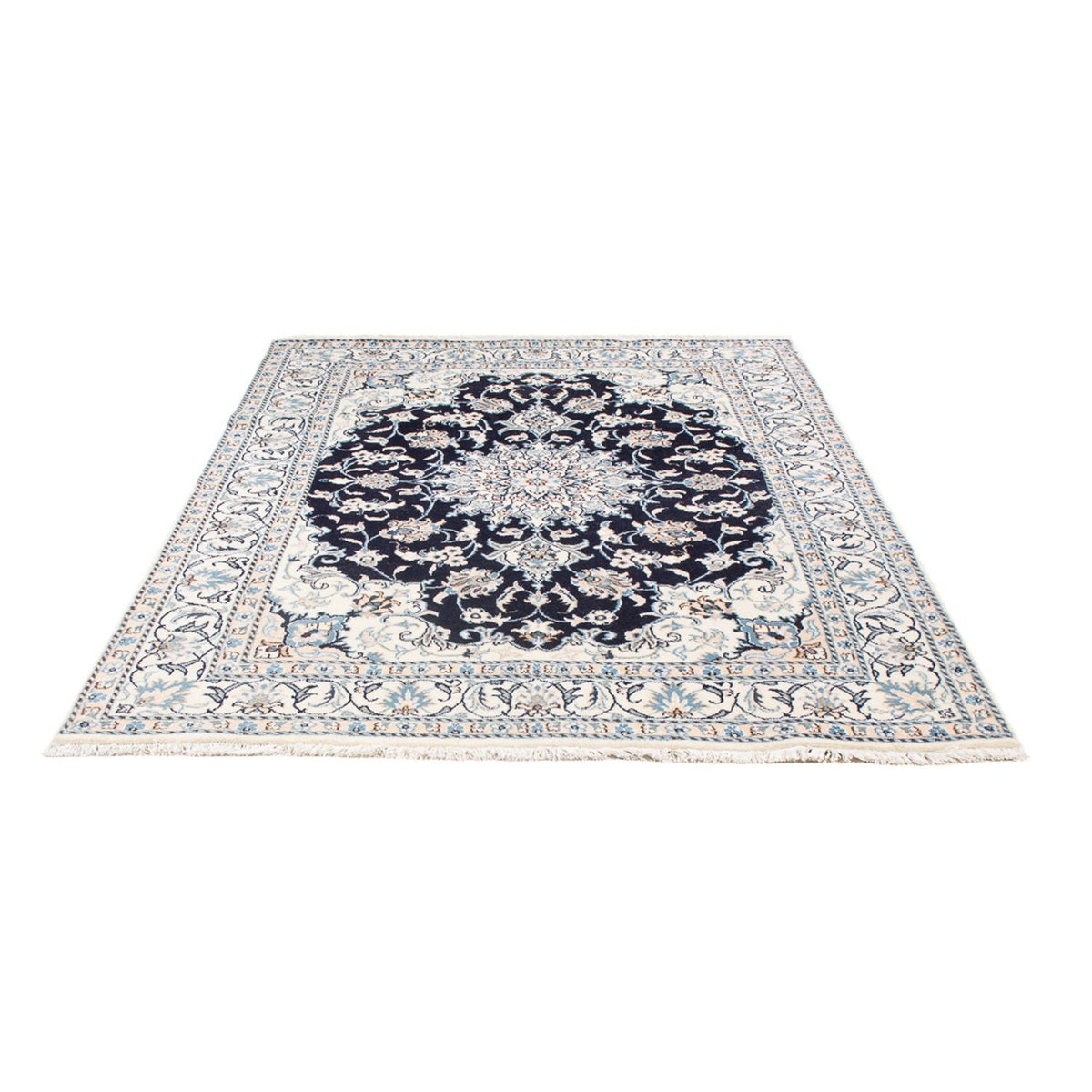 Perser Rug - Nain - Royal - 209 x 149 cm - dark blue