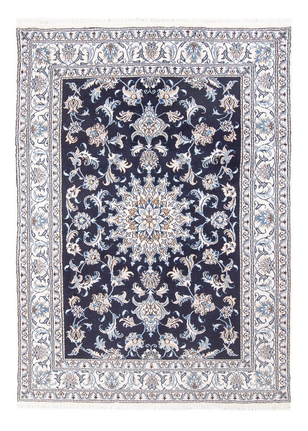 Perser Rug - Nain - Royal - 200 x 146 cm - dark blue