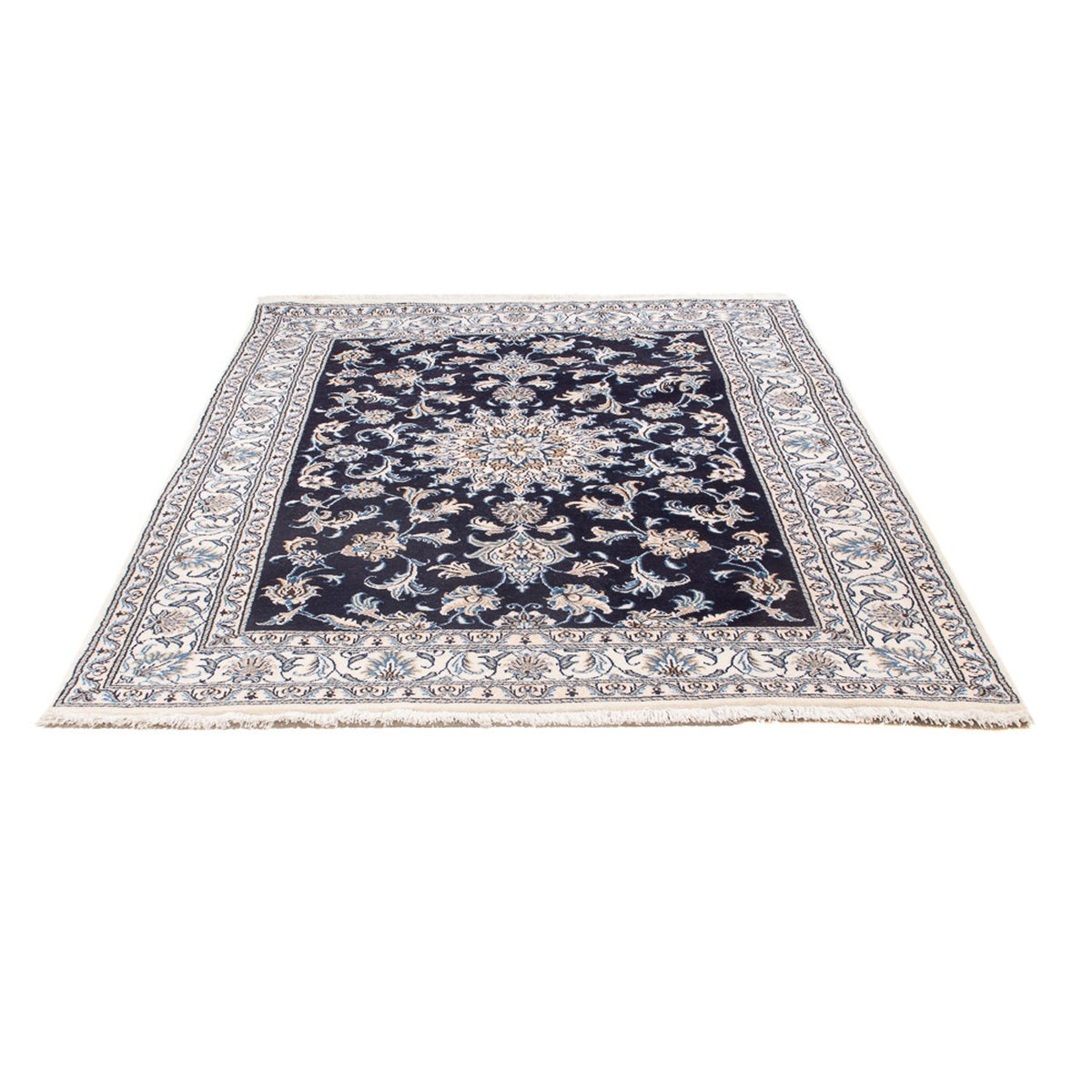 Perser Rug - Nain - Royal - 200 x 146 cm - dark blue
