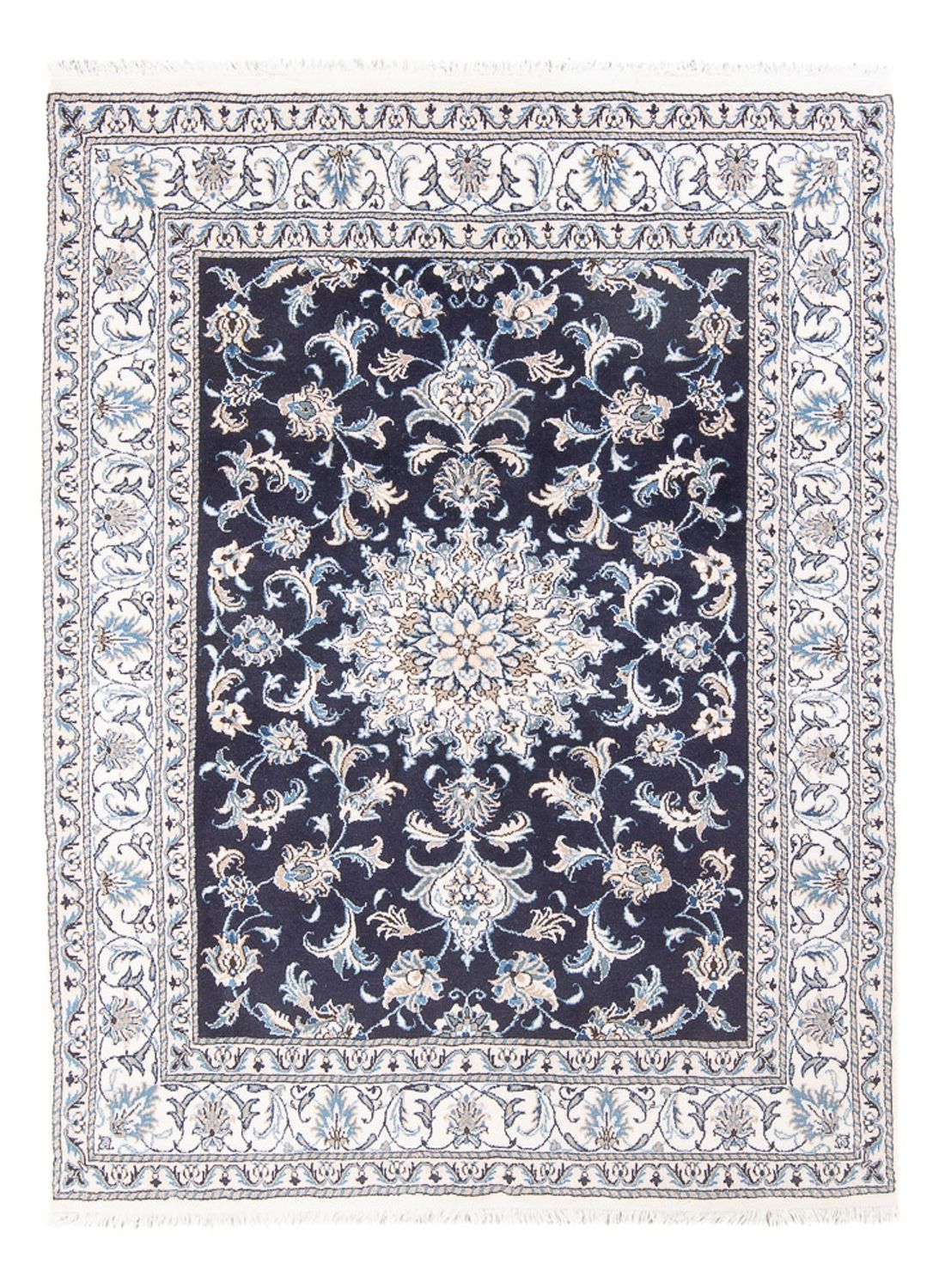Perser Rug - Nain - Royal - 196 x 145 cm - dark blue