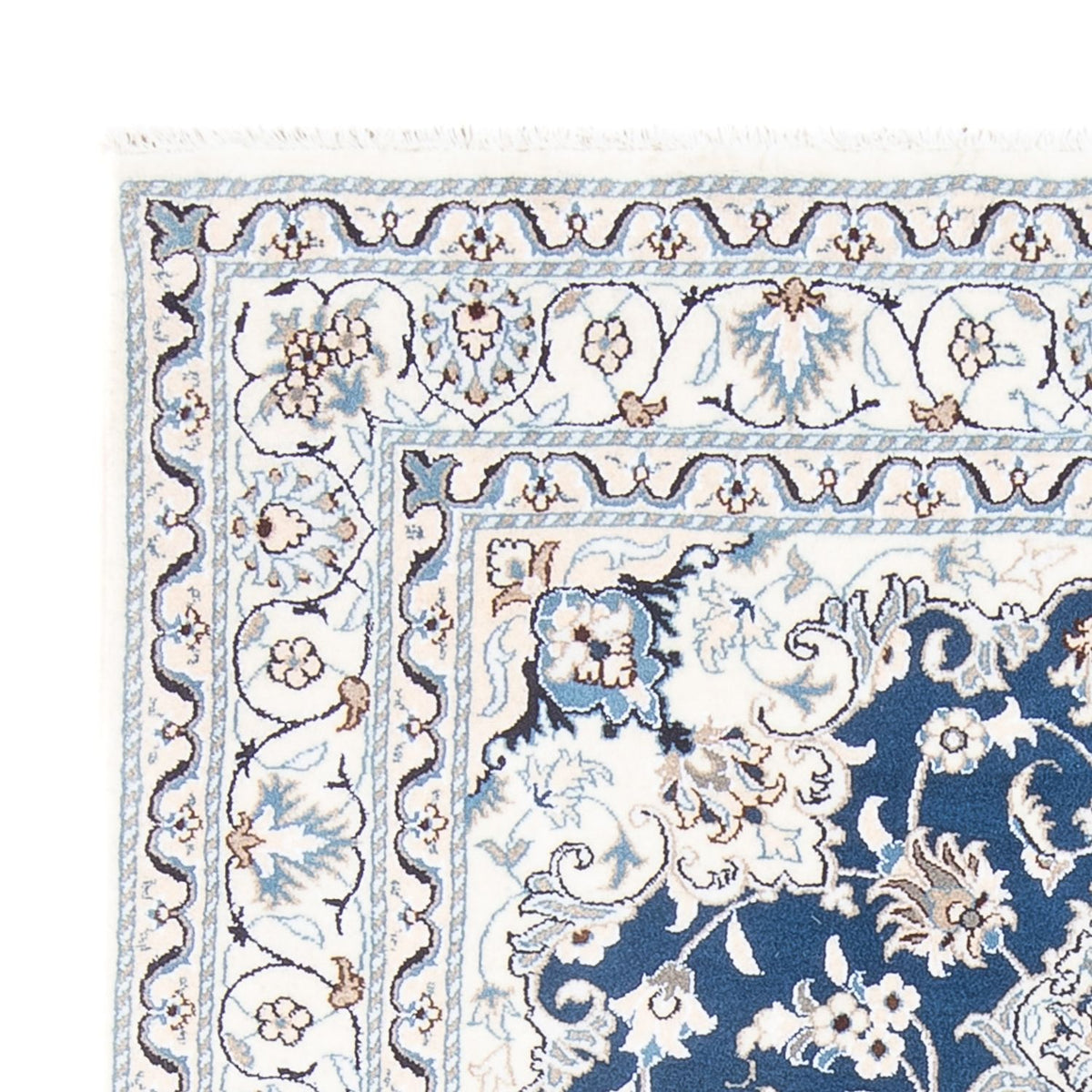 Perser Rug - Nain - Royal - 196 x 147 cm - blue