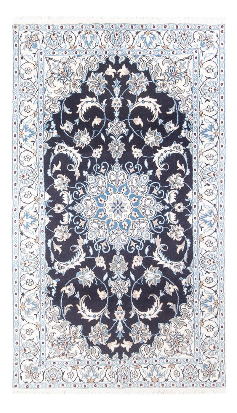 Perser Rug - Nain - 200 x 115 cm - dark blue