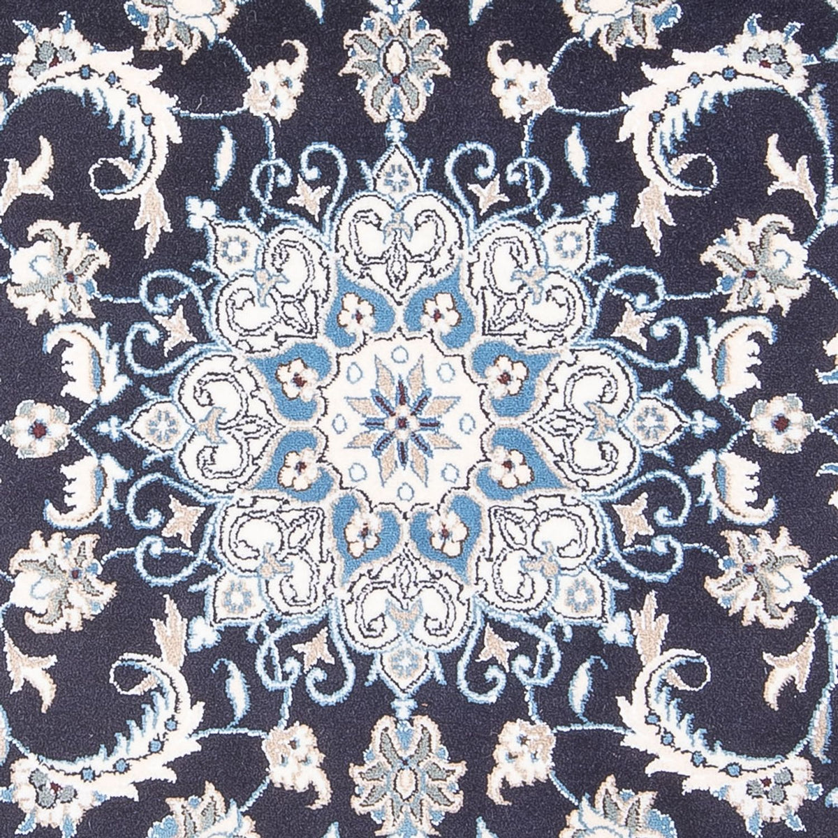 Perser Rug - Nain - 200 x 115 cm - dark blue