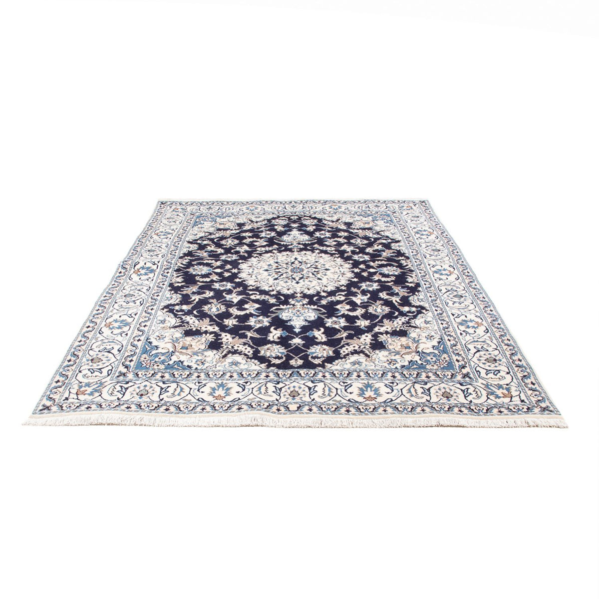 Perser Rug - Nain - 235 x 167 cm - dark blue