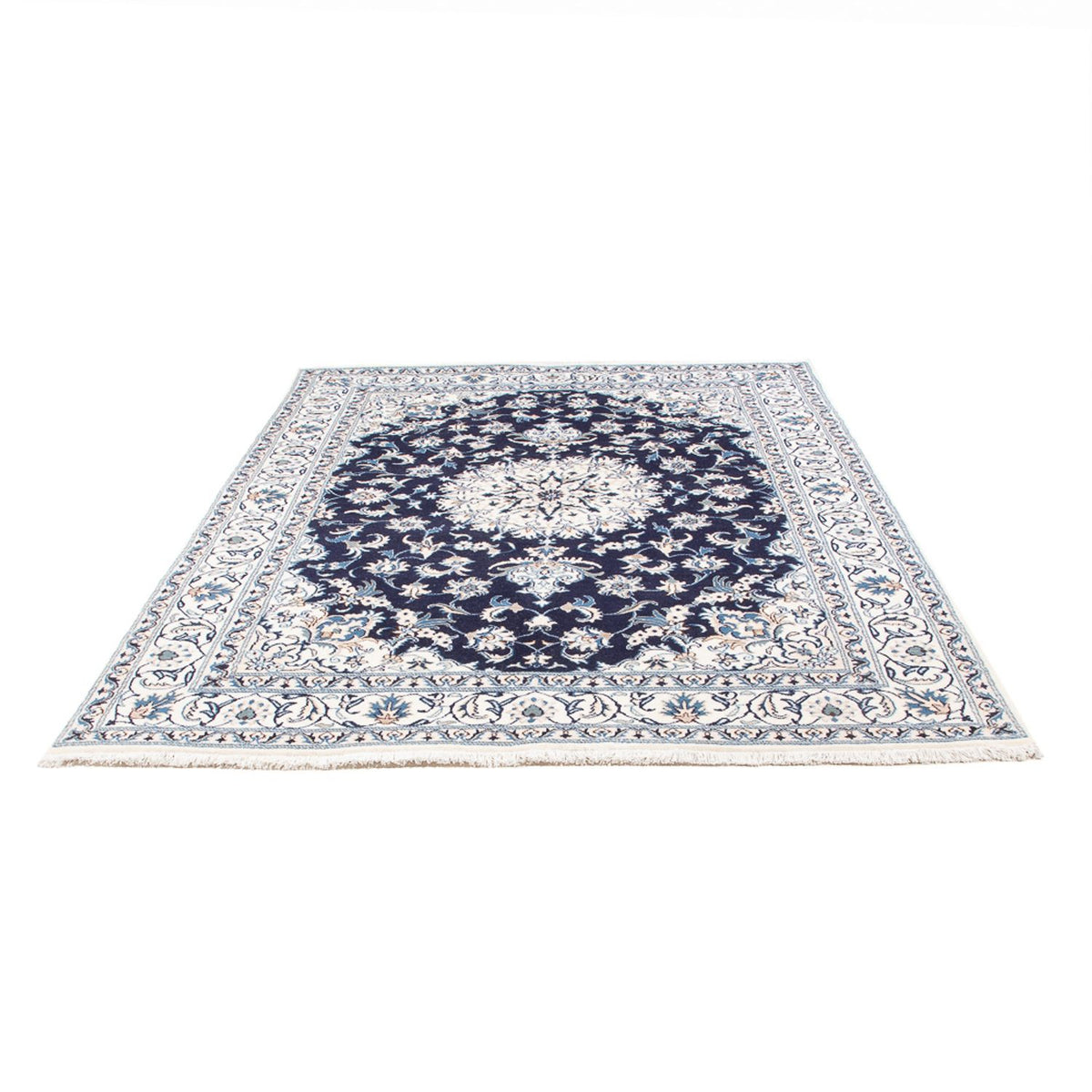 Perser Rug - Nain - 234 x 168 cm - dark blue