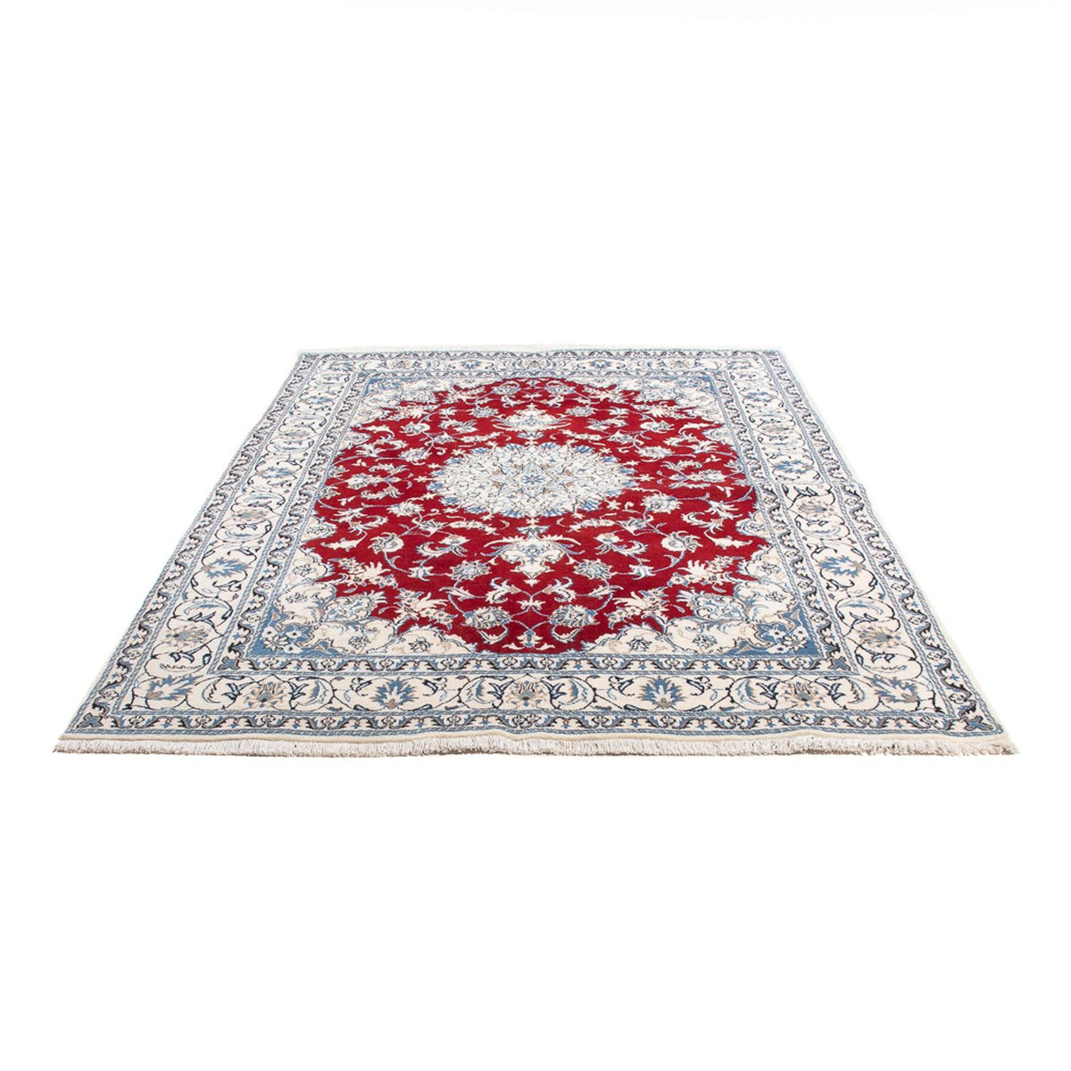 Perser Rug - Nain - 234 x 161 cm - red