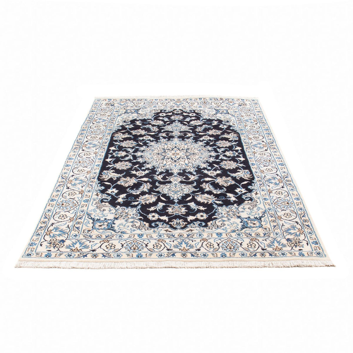 Perser Rug - Nain - 228 x 172 cm - dark blue