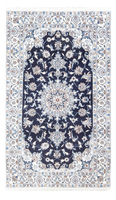 Perser Rug - Nain - 200 x 120 cm - dark blue