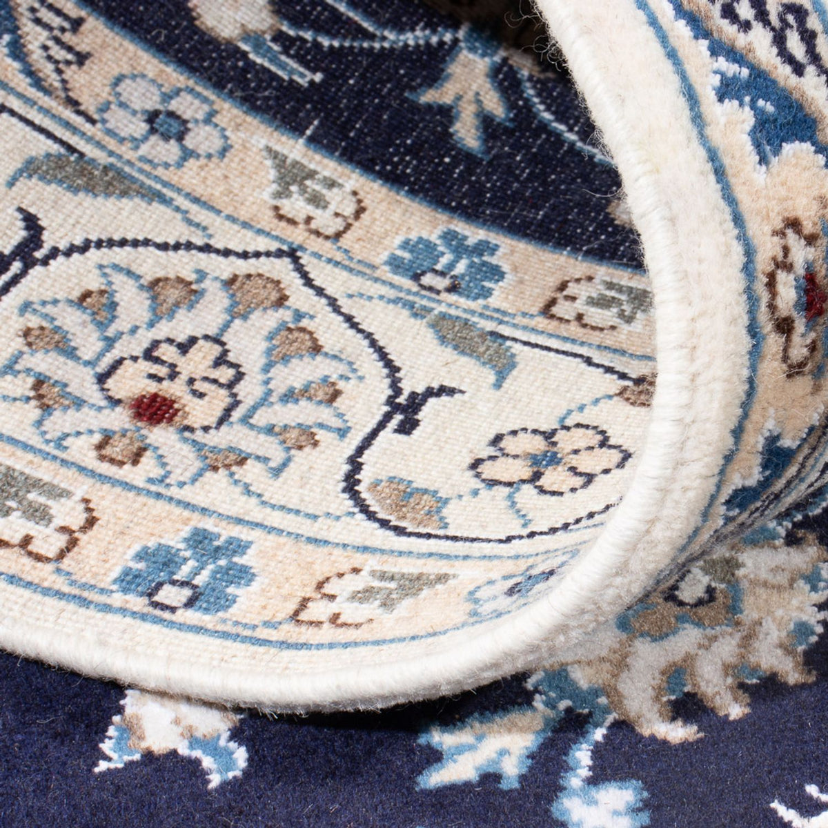 Perser Rug - Nain - 200 x 120 cm - dark blue