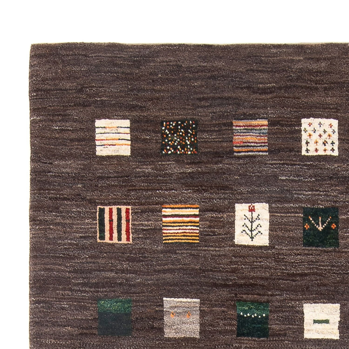 Gabbeh Persian Rug 252x175cm - Perserteppich Wollteppich