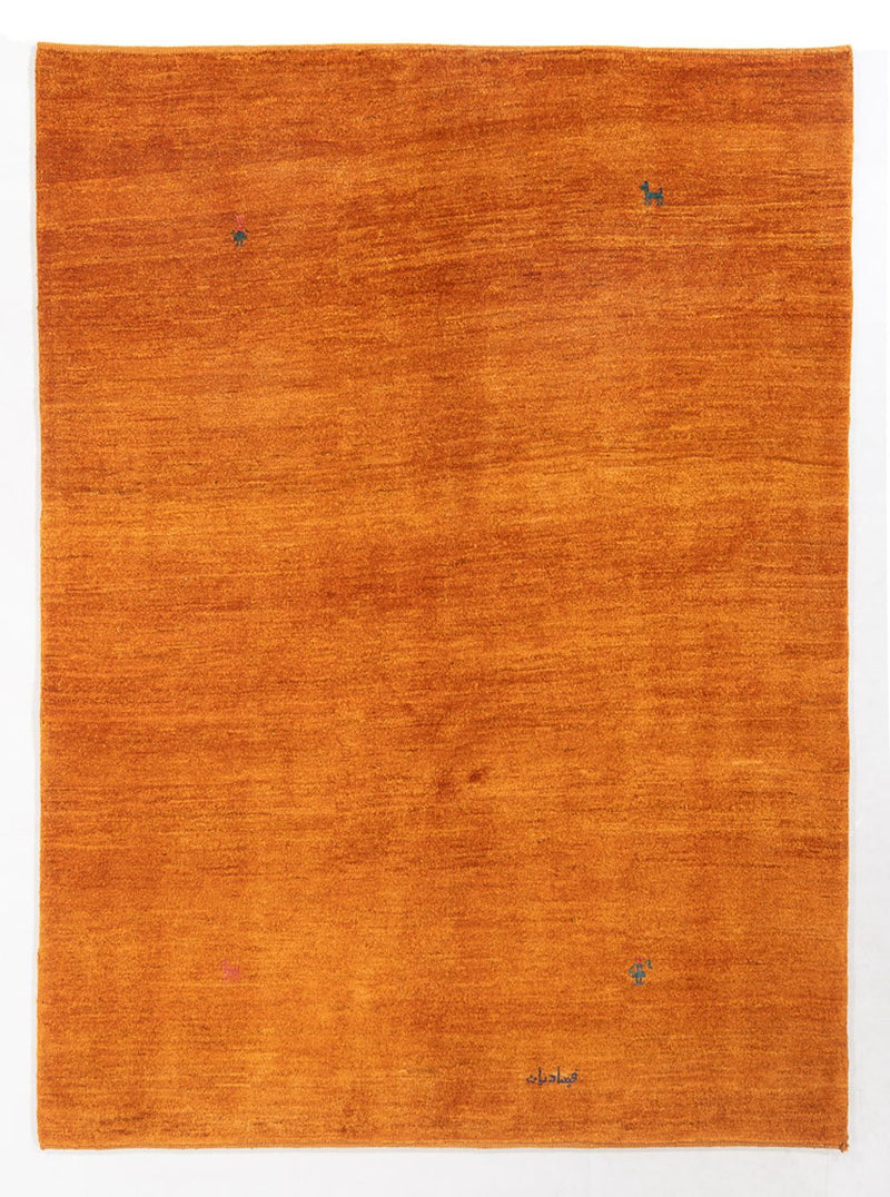 Gabbeh Rug - Perser - 195 x 156 cm - orange