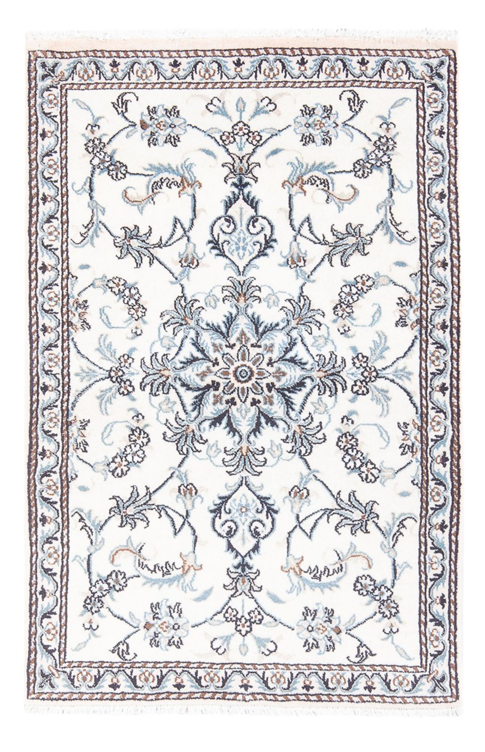 Perser Rug - Nain - 132 x 87 cm - cream