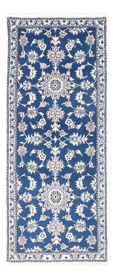 Runner Perser Rug - Nain - 196 x 77 cm - blue