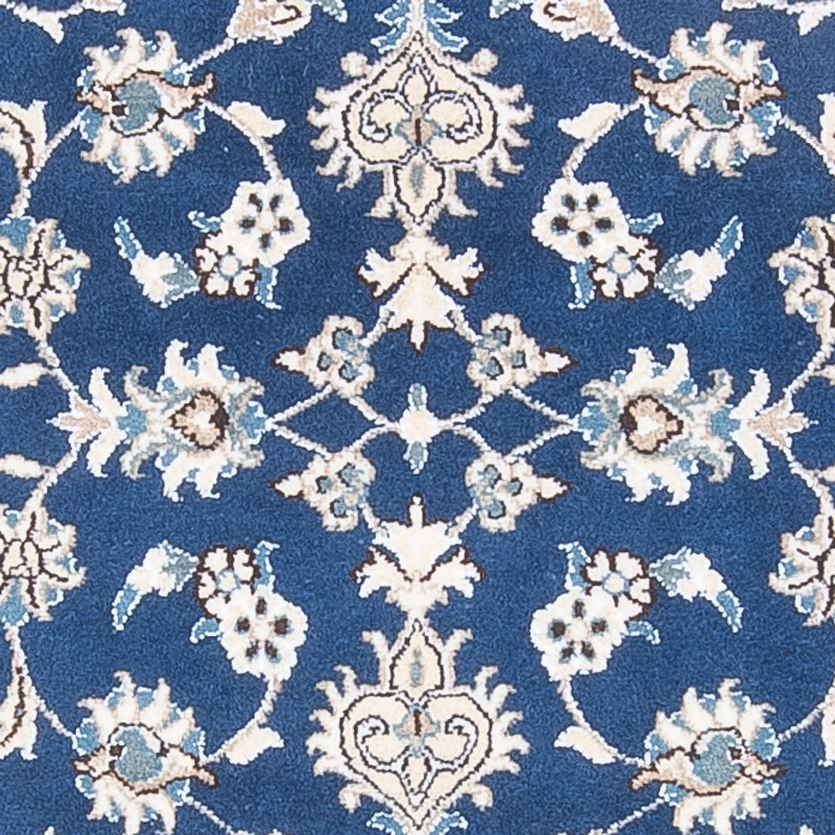 Runner Perser Rug - Nain - 196 x 77 cm - blue