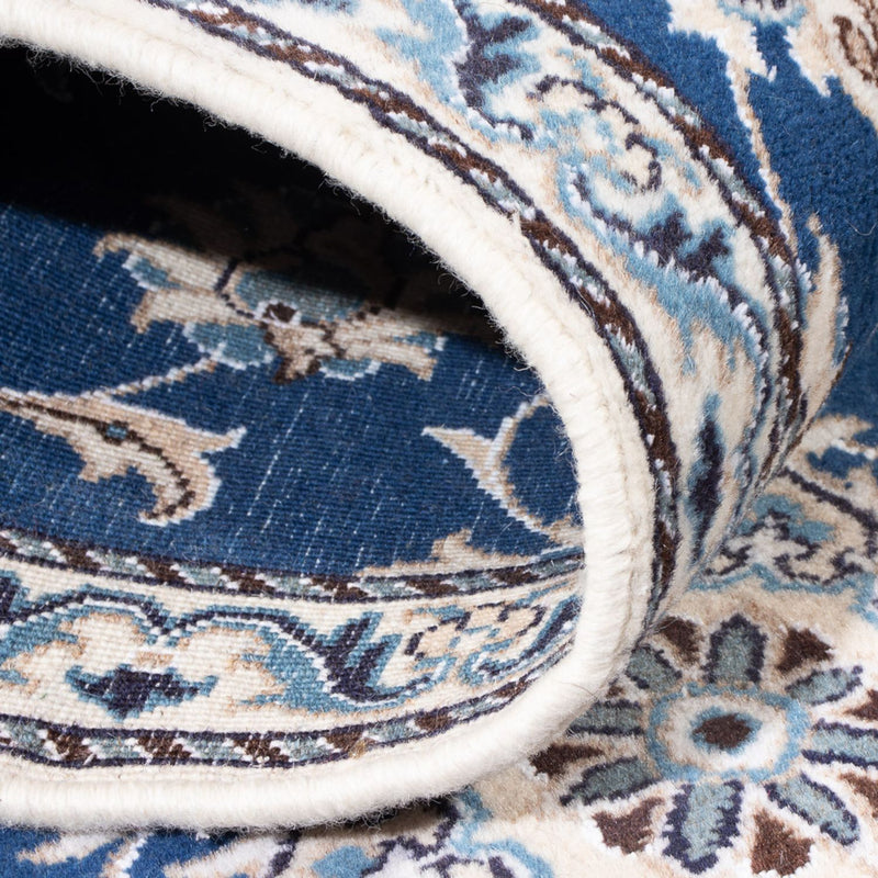 Runner Perser Rug - Nain - 196 x 77 cm - blue