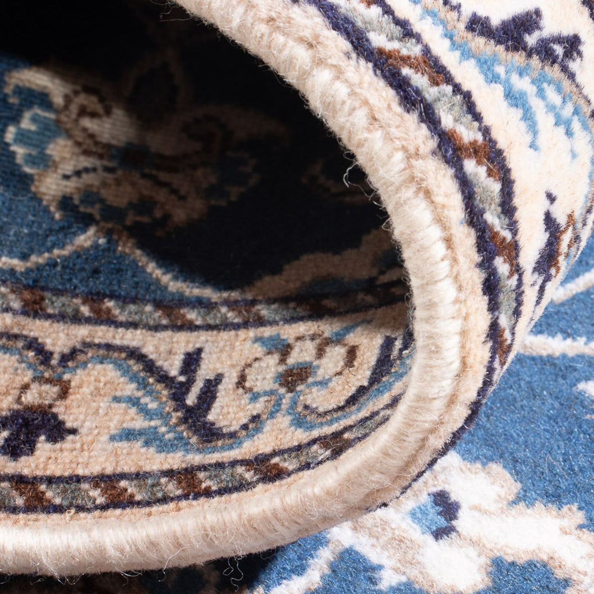 Perser Rug - Nain - 140 x 70 cm - blue