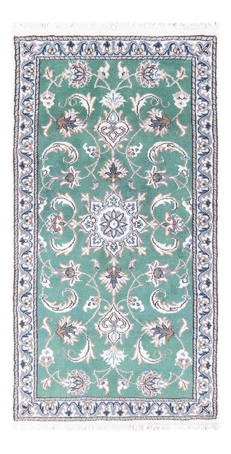 Perser Rug - Nain - 140 x 70 cm - green