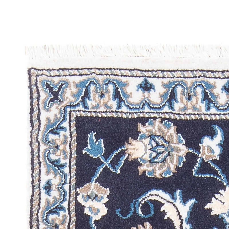 Perser Rug - Nain - 138 x 69 cm - dark blue