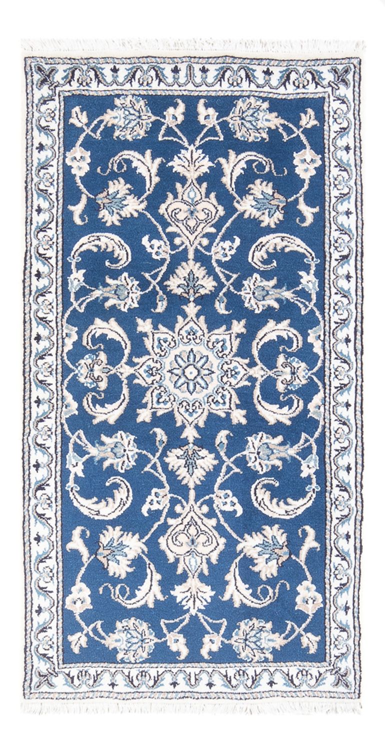 Perser Rug - Nain - 141 x 72 cm - blue
