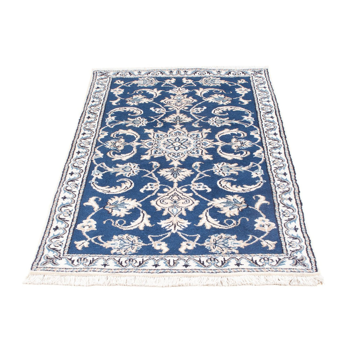 Perser Rug - Nain - 141 x 72 cm - blue
