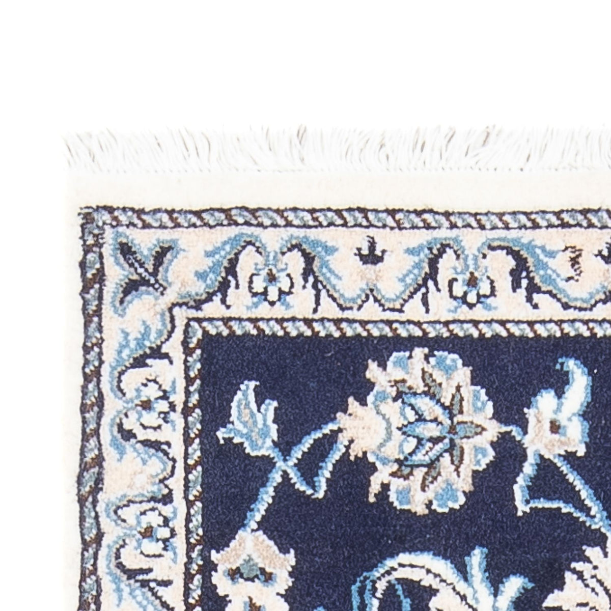 Perser Rug - Nain - 144 x 70 cm - dark blue