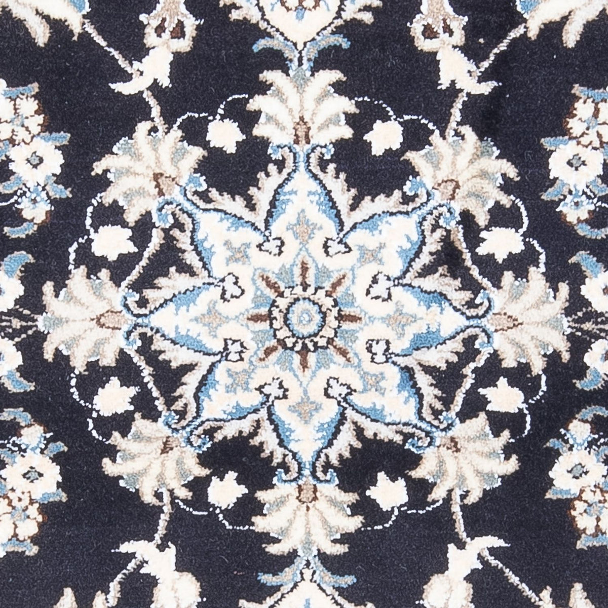 Perser Rug - Nain - 137 x 89 cm - dark blue
