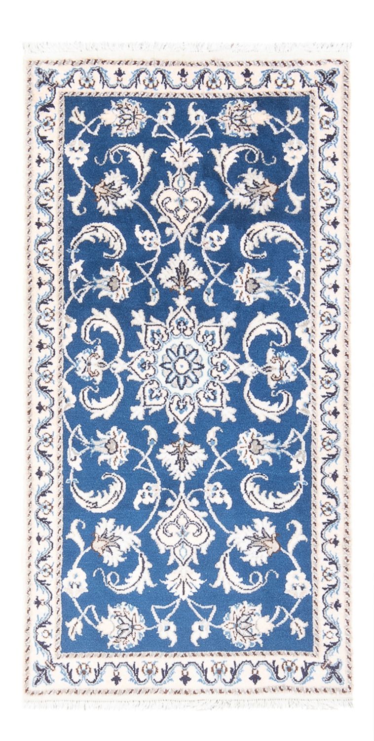 Perser Rug - Nain - 135 x 70 cm - blue