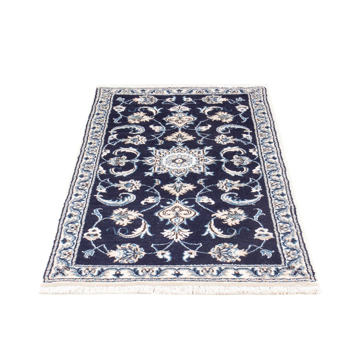 Perser Rug - Nain - 140 x 60 cm - dark blue