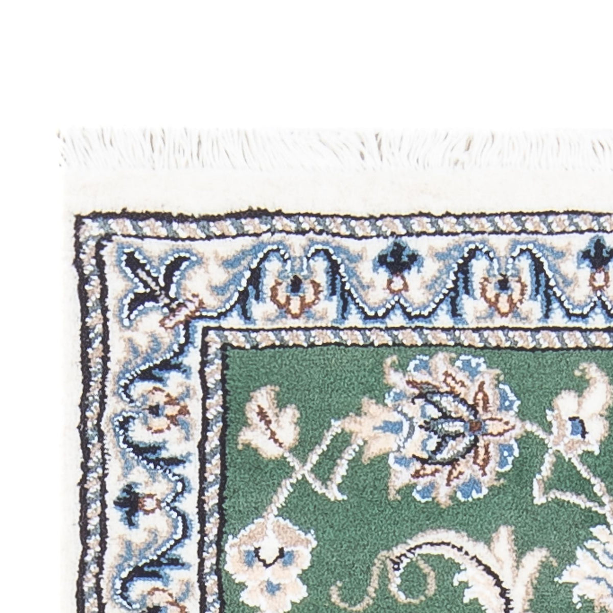 Perser Rug - Nain - 138 x 70 cm - green