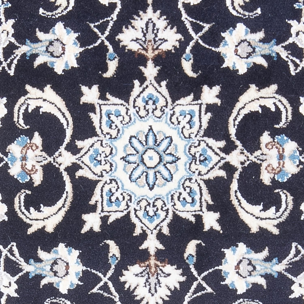 Perser Rug - Nain - 134 x 70 cm - dark blue