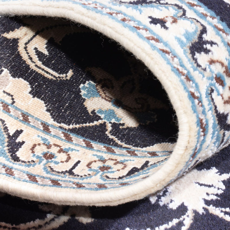 Perser Rug - Nain - 134 x 70 cm - dark blue