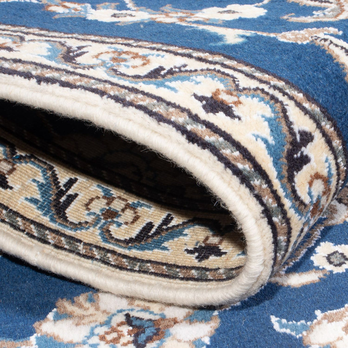 Perser Rug - Nain - 135 x 89 cm - blue