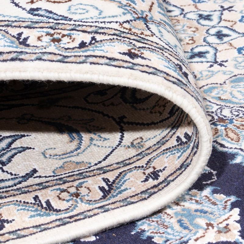 Perser Rug - Nain - 301 x 197 cm - dark blue