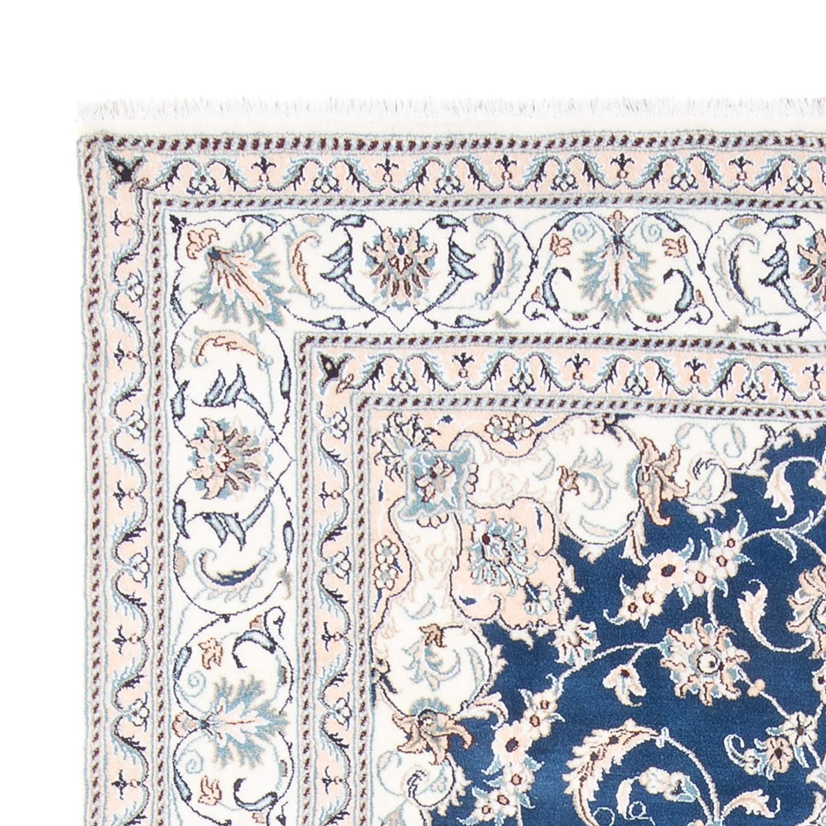 Perser Rug - Nain - 302 x 195 cm - blue