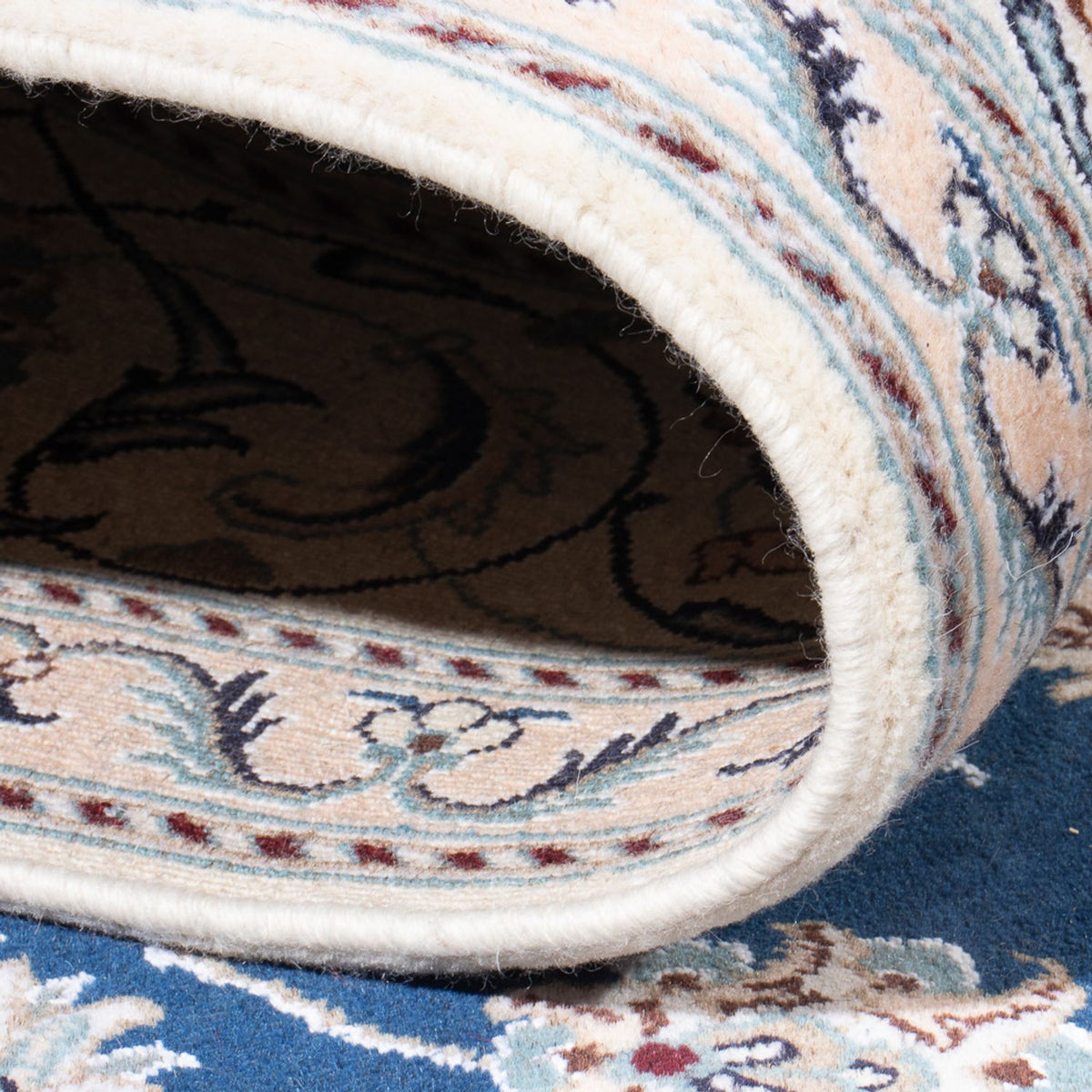 Perser Rug - Nain - 302 x 195 cm - blue