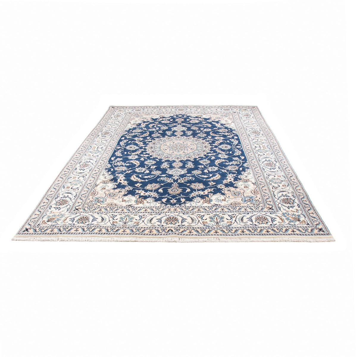 Perser Rug - Nain - 302 x 195 cm - blue