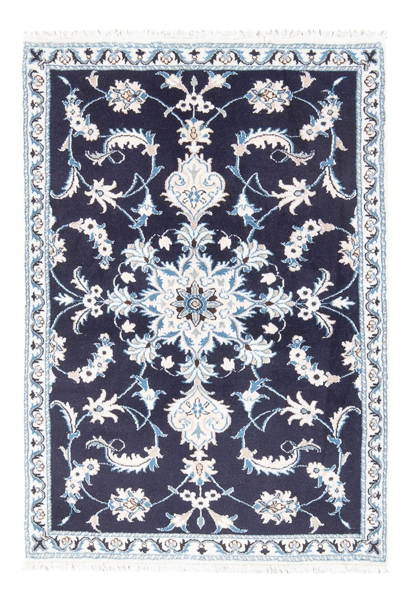 Perser Rug - Nain - 135 x 92 cm - dark blue