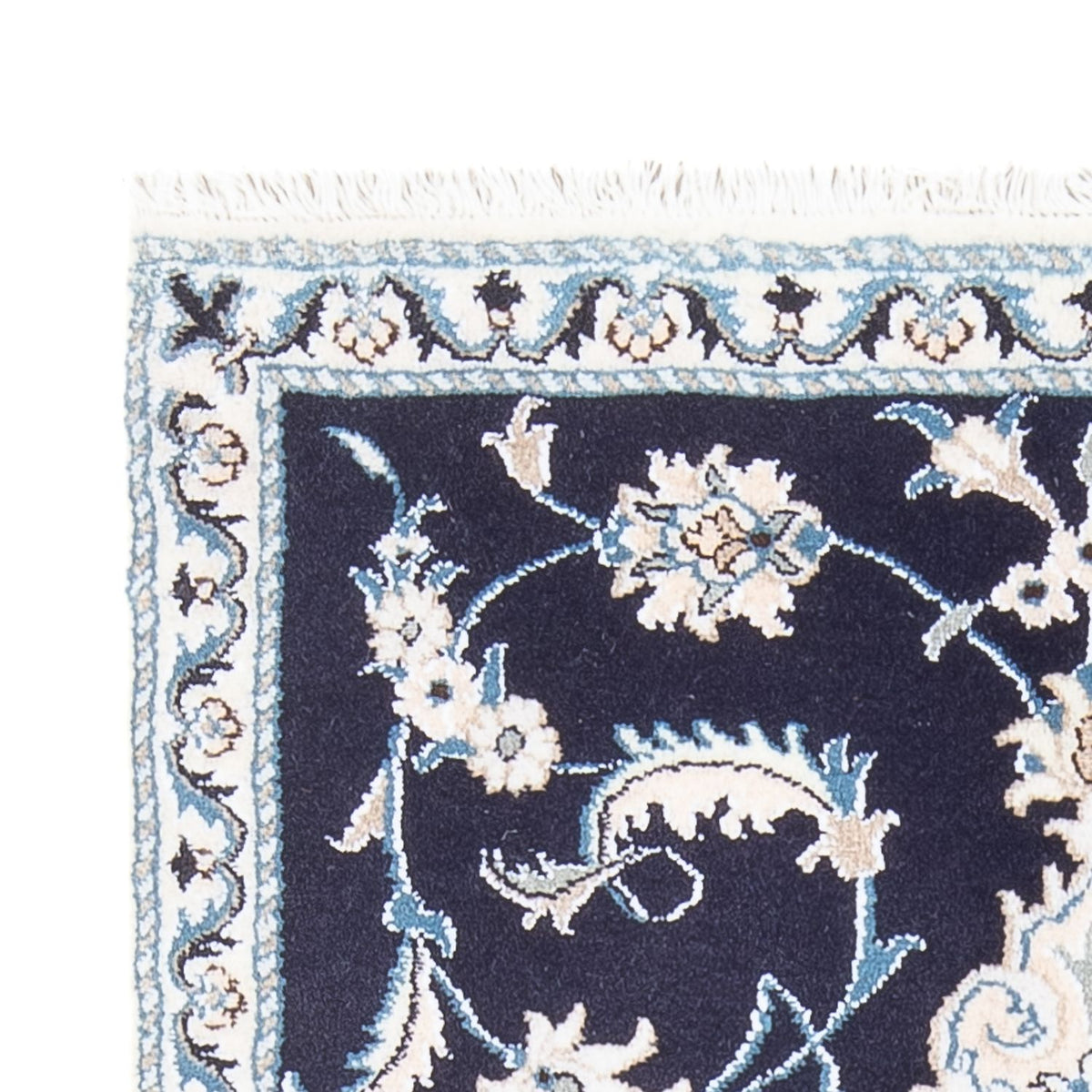 Perser Rug - Nain - 135 x 92 cm - dark blue