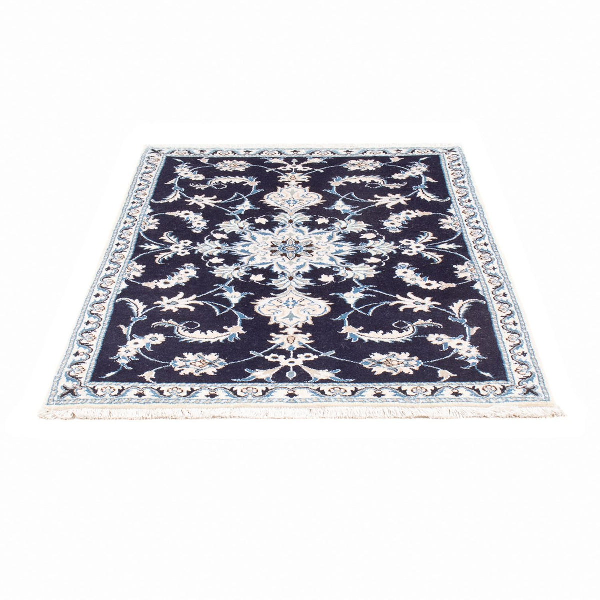 Perser Rug - Nain - 135 x 92 cm - dark blue