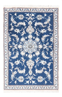 Perser Rug - Nain - 134 x 83 cm - blue