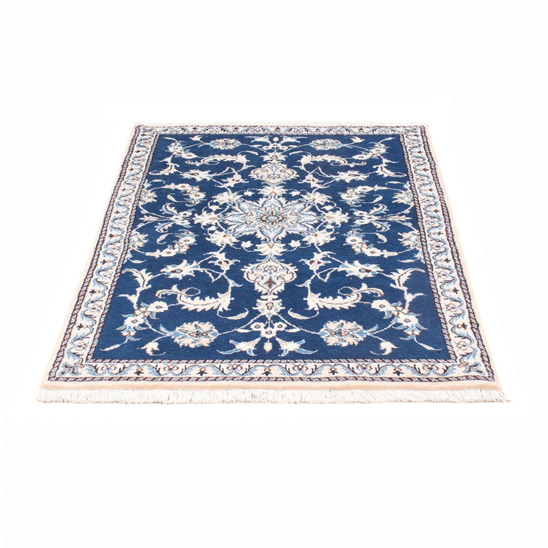 Perser Rug - Nain - 134 x 83 cm - blue