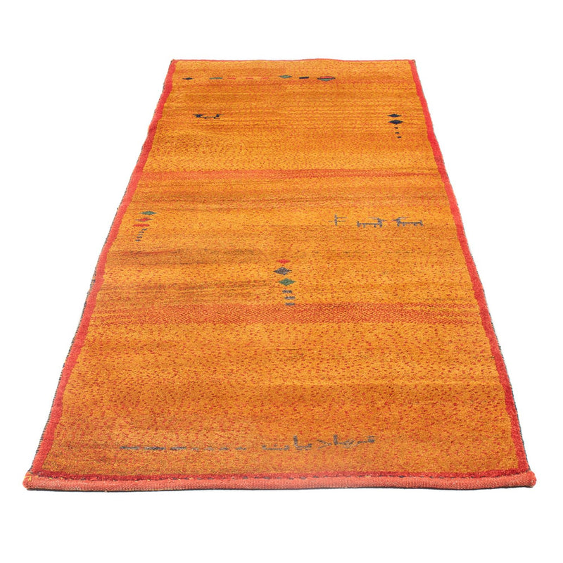 Runner Gabbeh Rug - Perser - 258 x 85 cm - orange